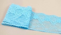 Polyester Lace - turquoise - width 8 cm