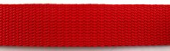 Polypropylenový popruh - červená - šířka 2 cm