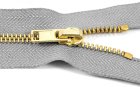 Metal brass zippers 3 mm- closed-end