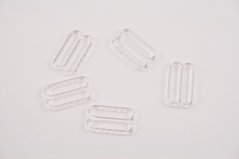 Plastic shortener - transparent - pulling hole width 1,1 cm
