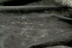 Fusible non-woven interfacings - flat adhesive width 90 cm - gray - 30 g/m²