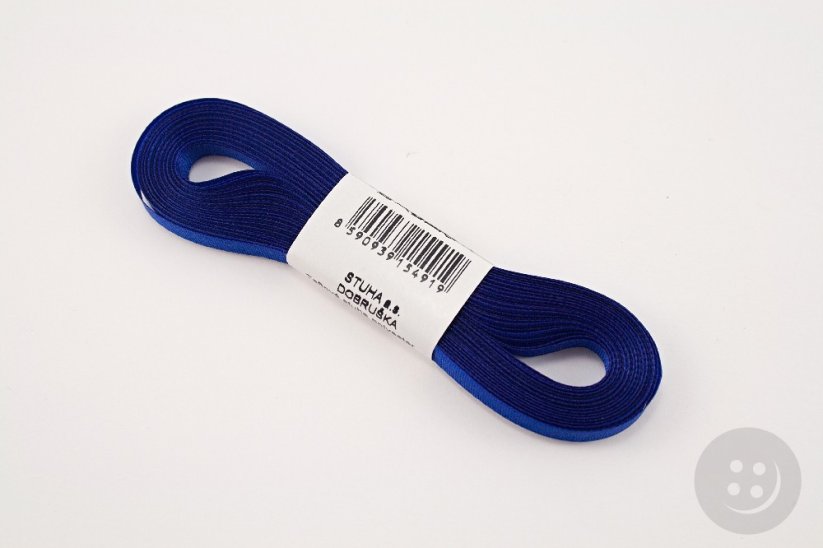 Royal blue taffeta ribbon No. 425