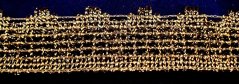 Band - gold, schwarz - Breite 3,7 cm