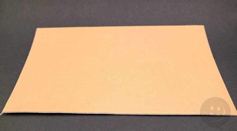 Samolepicí kožená záplata - velbloudí - rozměr 16 cm x 10 cm