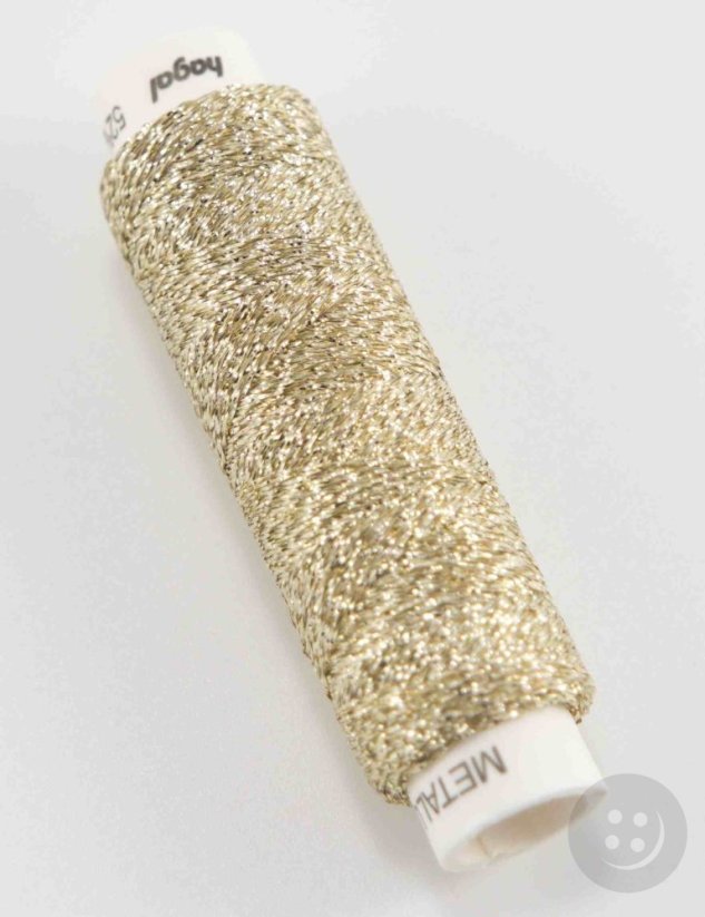 Lurex thread Metalux - light gold - 100 m