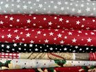 Stoffe mit Weihnachtsmotiven