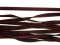 Faux textile suede leather cord -  dark burgundy - width 0.46 cm