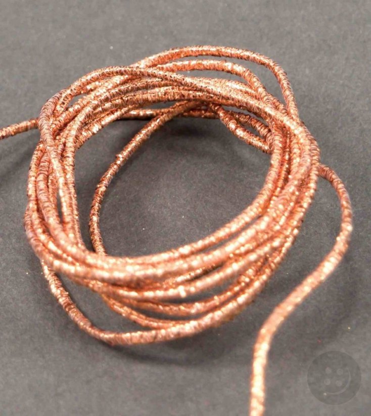 Copper twine string - diameter 0,3 cm