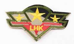 Nažehľovacia záplata - LHK - rozmer 7 cm x 4 cm - khakii