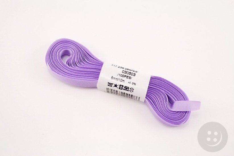 Light purple taffeta ribbon No. 503