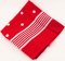 Cotton scarves with polka dots and stripes - more colors - dimensions 70 cm x 70 cm