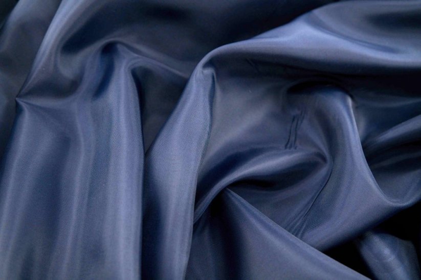 Lining polyester dark blue
