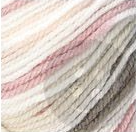 Yarn Lolipop - pink white beige 80564