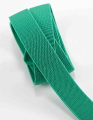 Farebná guma - zelená - šírka 2 cm