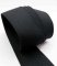 Cotton strap - black - width 4 cm