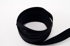 Flat elastics - black - width 2 cm