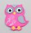 owl - dark pink - CEZ2109