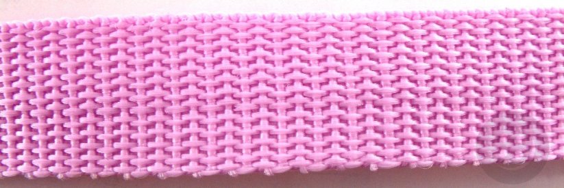 PolypropylenGurtband - pink - Breite 2 cm