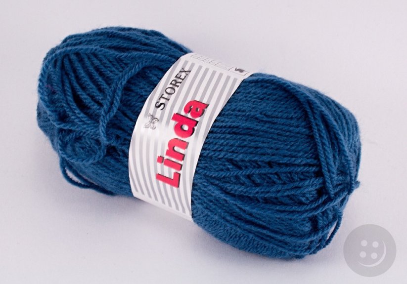Yarn Linda - blue 9732