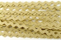 Zackenlitze - beige - Breite 0,8 cm