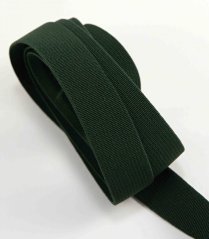 Farebná guma - tmavá zelená - šírka 2 cm