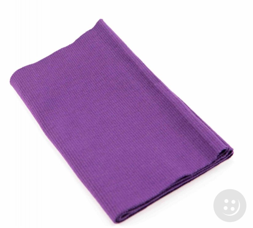 Cotton knit - purple - dimensions 16 cm x 80 cm
