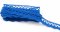 Bavlněná paličkovaná krajka - tmavě modrá - šířka 1,8 cm