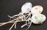 Easter eggs on a stick
