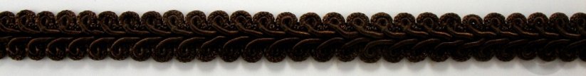 Decorative braid - dark brown - width 1,8 cm