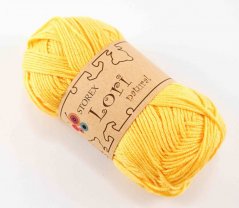 Yarn Lori natural - dark yellow - 181