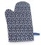 Topflappen mit Teflon und Magnet - Blaudruck - 1 Paar