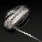 Leonsche Borte - Schlangenband - silber - Breite 0,4 cm