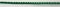 Galonový prýmek - tmavě zelená - šíře 0,4 cm