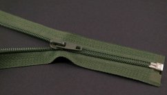 Dělitelné plastové spirálové bundové zipy různé barvy - délka 30 cm - 90 cm