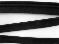 Paspalband - Baumwolle - schwarz - Breite 1,4 cm