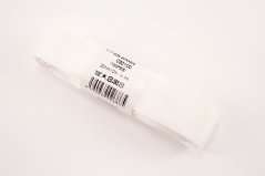 White taffeta ribbon No. 100