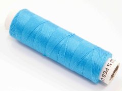 Polyester thread 100 m unipoly sky blue