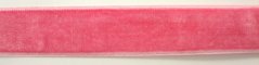 Zamatová stuha - svetlo ružová - šírka 2,7 cm