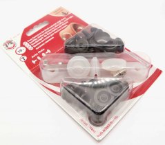 Auto-Moto cvoky na silné materiály - starokovová - priemer 1,5 cm - 10 ks