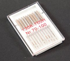 Mix of needles Universal for sewing machines - 10 pcs - size 70 - 100