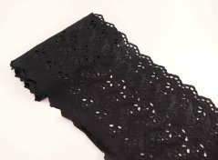 Madeira trim - black - width 13,5 cm