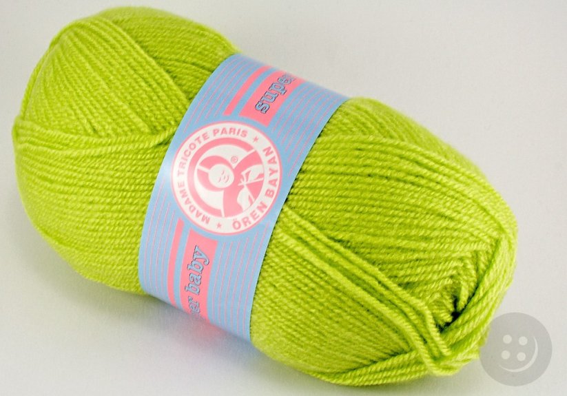 Yarn Super baby - lime green - 64