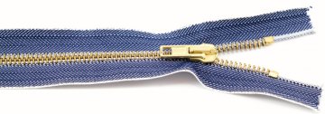 Metal jeans zippers 5 mm- closed-end