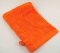 Terry towel - orange - size 15 cm x 22 cm