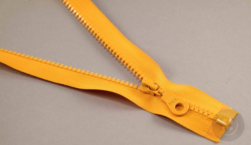 Dělitelný kostěný zip - délka (30 - 95 cm) - různé barvy