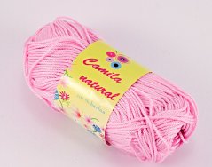 Příze Camila natural - růžová - číslo barvy 38