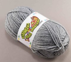 Yarn granny's genuine sock de luxe - gray highlights - 2086