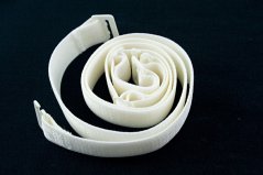 Sada podprsenkových ramínek - smetanová - šířka 1,6 cm
