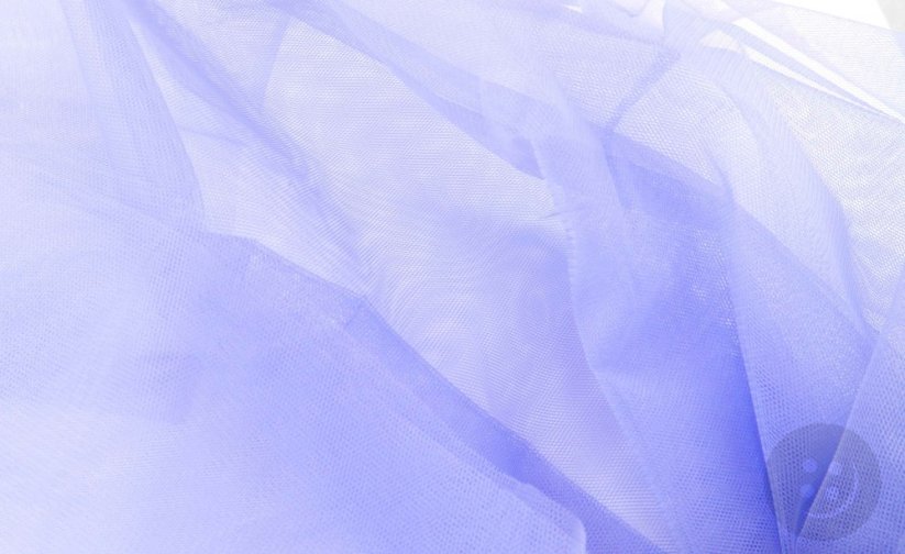 Solid netting tulle - purple - width 160 cm
