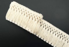 Teppichfransen - ecru - Breite 5 cm